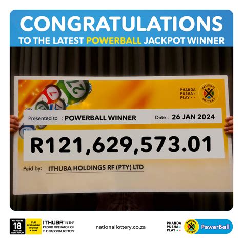 lottery powerball results|Ithuba National Lottery .